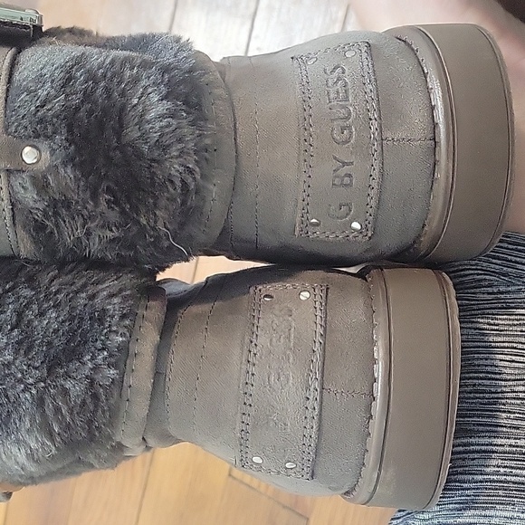 GUESS Ggamburr Gray Winter Snow Boot women’s-Size 7 - Picture 9 of 17